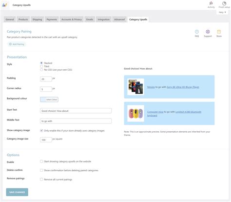 WooCommerce Category Upsells Pro – Rocket Apps