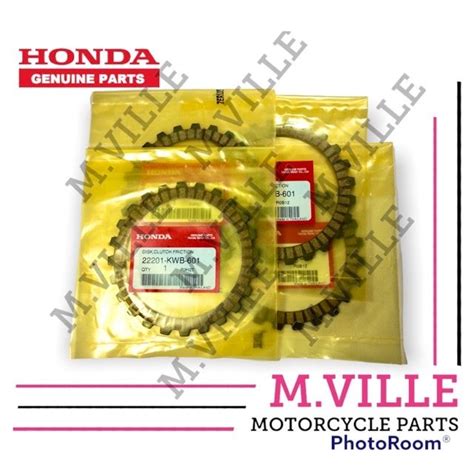 Honda Genuine Clutch Lining CB110 CB125 4pcs Lazada PH