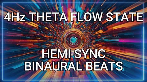 FLOW STATE HEMI SYNC 4HZ THETA BINAURAL BEATS Ultimate Flow State