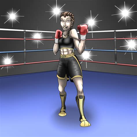 Anime Female Boxing on Female-Boxing - DeviantArt