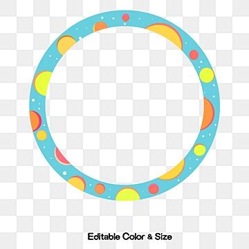 Complex Clipart Transparent Background Colorfull Circle Border Complex