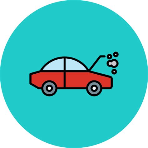 Car Breakdown Generic Color Lineal Color Icon