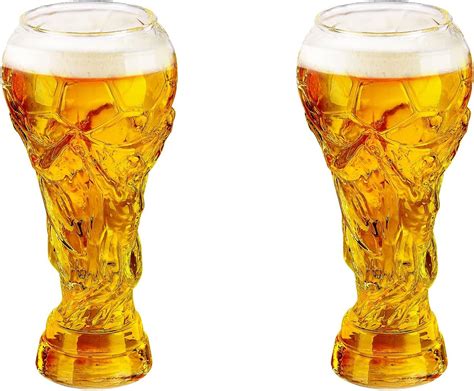 Wddh 2022 World Cup Beer Glass Set Of 2 Creative 450ml