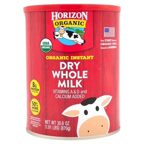 Horizon Organic Instant Dry Whole Milk — Snackathon Foods