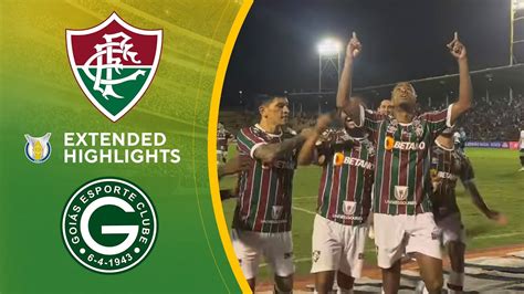 Fluminense Vs Goi S Extended Highlights Brasilerao S Rie A Cbs