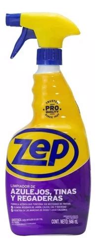 2pz Zep Limpiador De Azulejos Tinas Y Regaderas Baño 946 Ml Envío gratis