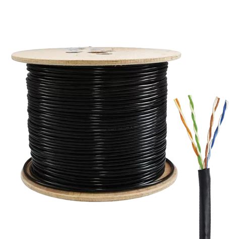 CABLE UTP TEKLINK CAT5E EXTERIOR 24 AWG 305M 100 COBRE DOBLE