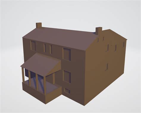 HO Scale House by Grafton 1046 | Download free STL model | Printables.com