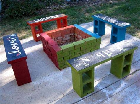 Best Cinder Block Bench Ideas To Easily Add More Seating In Your Garden