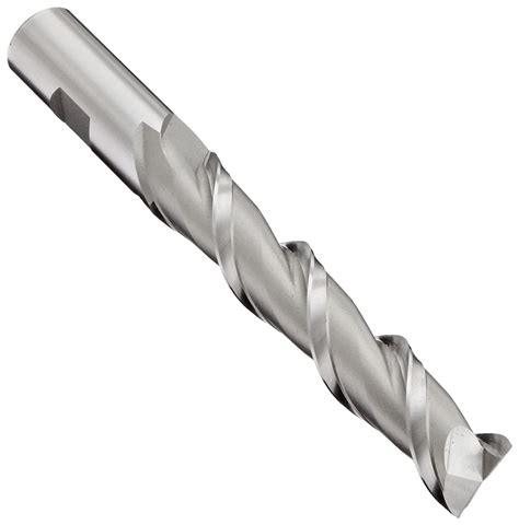 E1072 High Speed Steel HSS Square Nose End Mill Extra Long Weldon