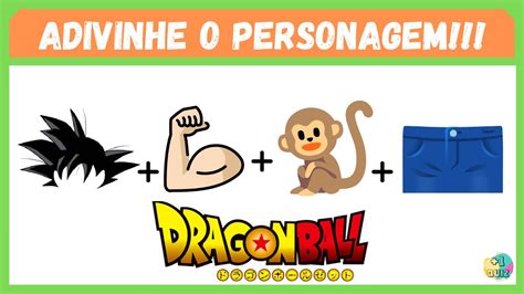 ADIVINHE O PERSONAGEM DE DRAGON BALL PELO EMOJI 1 QUIZ YouTube