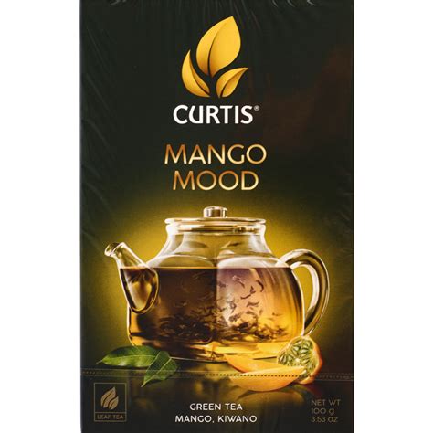 Чай зеленый «Curtis» Mango Mood, 100 г купить в Минске: недорого, в ...