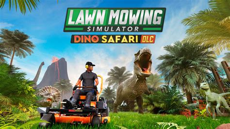 Lawn Mowing Simulator Dino Safari DLC For Nintendo Switch Nintendo