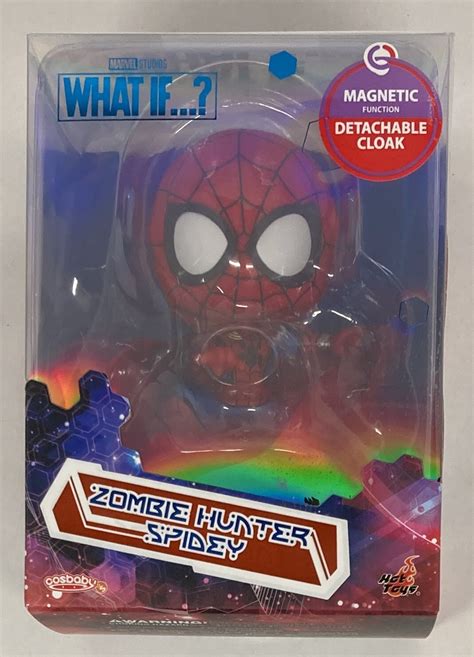 Hottoys Cosbaby S Bobble Head Zombie Hunter Spidey Cosb