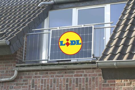 Lidl commercialise des panneaux solaires ultra abordables à installer