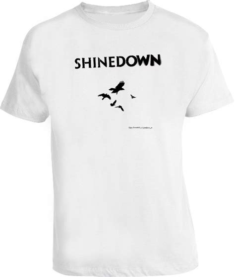 Shinedown Rock Cool Sound Of Madness NEW White T Shirt Rock T Shirts