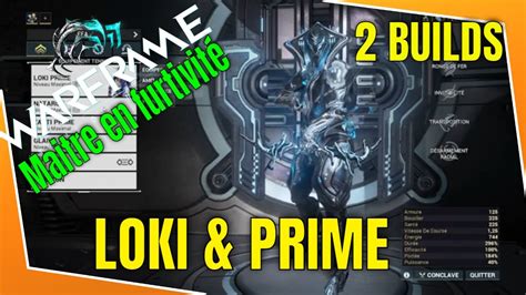 Warframe Loki Prime Build Le Maitre De La Furtivit Youtube