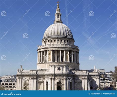 St Pauls Church in London, England Stock Image - Image of famous ...