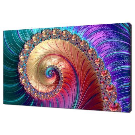 Fibonacci Fractal Art - Etsy