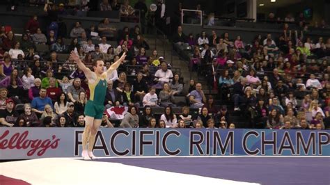 Joshua Jefferis Floor Exercise Finals 2012 Kelloggs Pacific Rim