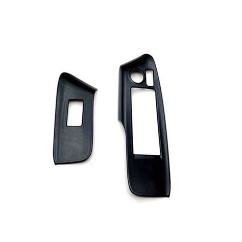 Car Glossy Black Window Glass Lift Button Trim Switch Cover Door Armrest5545 Ebay