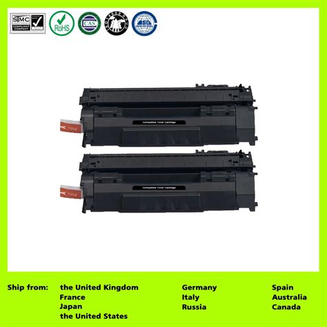 Compatible for 49A Q5949A (2 Pack Black) Toner Cartridge for HP ...