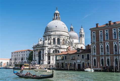 Fonds D Ecran Italie Glise Bateau Santa Maria Della Salute Venise