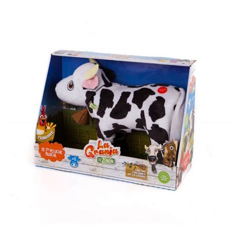 Vaca Lola Peluche Musical 30 Cm La Granja De Zenon El Reino