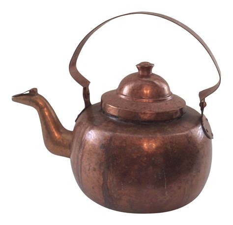 Antique Early Th Century Skultuna Swedish Copper Kettle Chairish