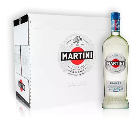 Aperitivo Martini Bianco Vermouth Destilado Caja X U Ml