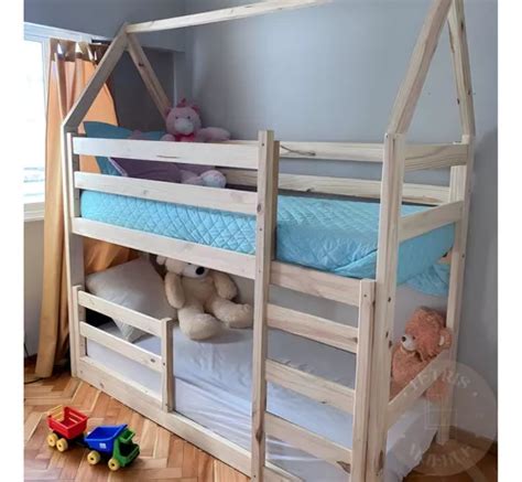 Cama Superpuesta Marinera Cucheta Montessori 1 Plaza MercadoLibre