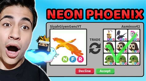 Neon Phoen X Pet Yaptim B Yle B R Pet Yok Trade Yapt M Roblox