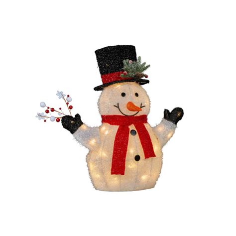 Christmas Snowman with Lights 56cm | Christmas Complete