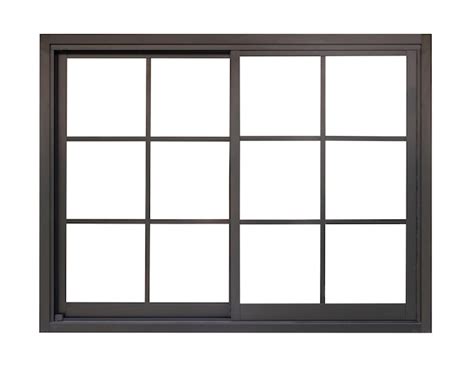 Premium Photo Real Modern Black Store Front Double Glass Door Window Frame Isolated On White