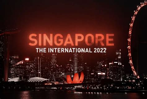 The International To Be Held In Singapore Esports Insider