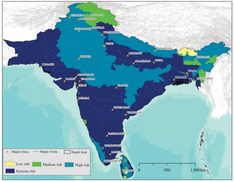 South Asia's climate hazard hotspots :: IWMI