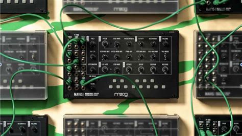 Moog Music Mavis A Semi Modular Analog Synth Kit Synth And Software