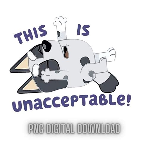 Muffin This Is Unacceptable Png Transparent Background Clipart Digital