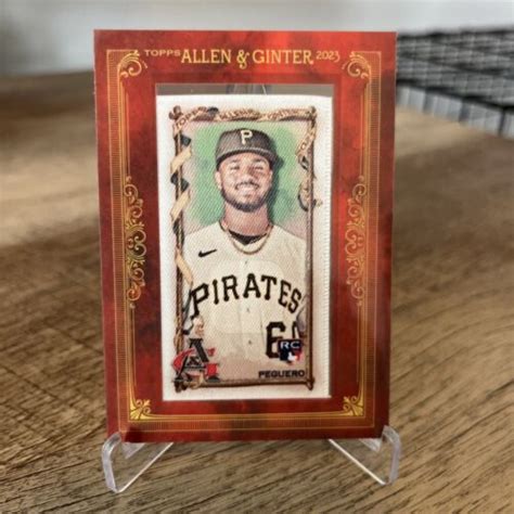 Topps Allen Ginter Liover Peguero Framed Mini Cloth D Rc