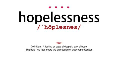 How to pronounce hopelessness - Vocab Today - YouTube