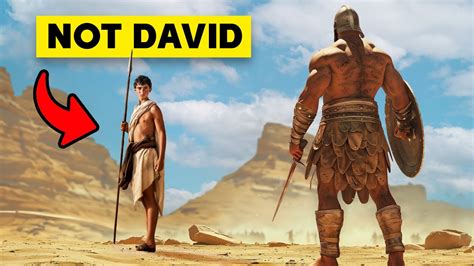 The Origin Of David And Goliath Is NOT What You Think YouTube