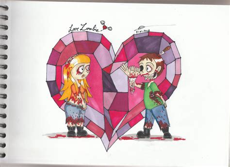 Zombie Love By Mllecalimero On Deviantart