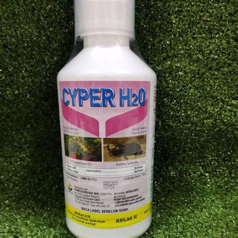 1000 ML Farmchochem Cyper H20 Cypermethrin Racun Serangga Untuk Ulat