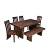 Nisha Furniture Sheesham Wooden Dining Table Seater Dining Table