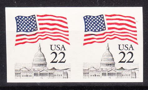 MOstamps US Scott 2115f Mint OG NH Imperf Error Coil Pair Lot DS