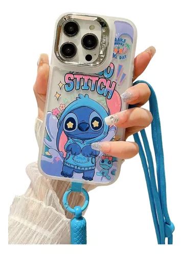 Funda Stitch Mica Cristal Para Motorola G14 Envío gratis