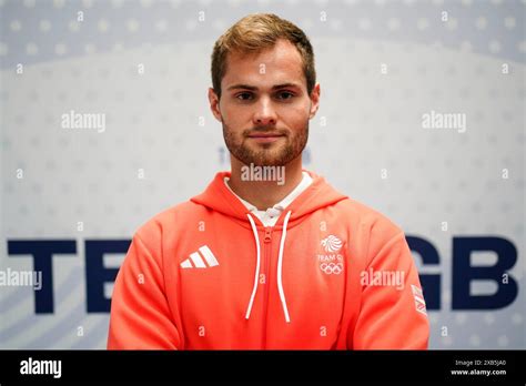 David Ambler Durante Una Sessione Di Preparazione Del Team GB Per