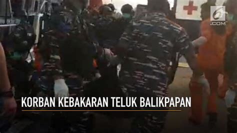 Video Korban Kebakaran Teluk Balikpapan Ditemukan Regional