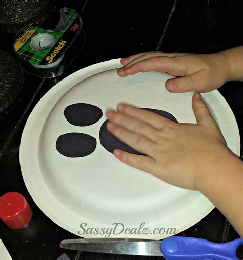 Paper Plate Ghost Craft For Kids Fun Halloween Art Project Crafty