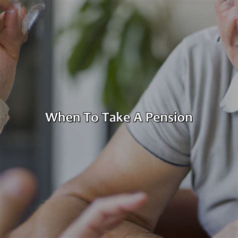 When To Take A Pension Retire Gen Z